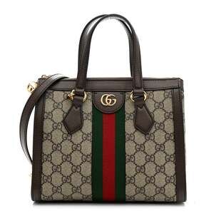 Gucci Gg Supreme Textured Calfskin Web #224709G17B